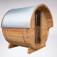 Barrel sauna
